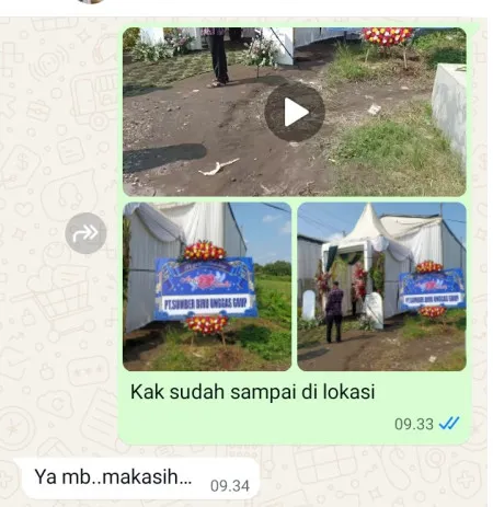 Pengiriman Karangan Bunga Paket Pernikahan Cibinong